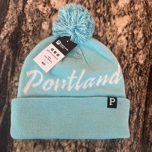 Portland Oregon Puff Ball Beanie